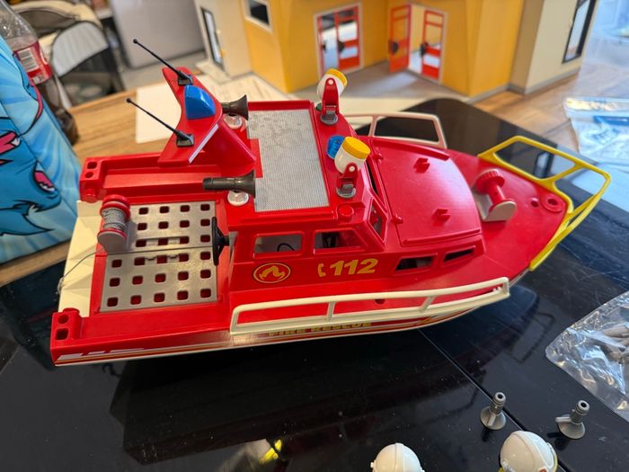Bateau playmobil pompier - photo numéro 2