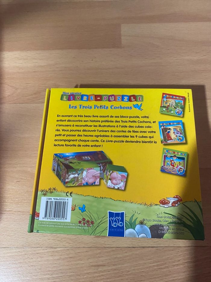 Mon premier livre-puzzle les trois petit cochon - photo numéro 4