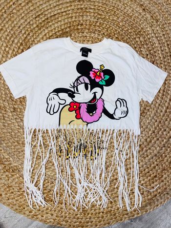 Top a frange Bershka taille xs