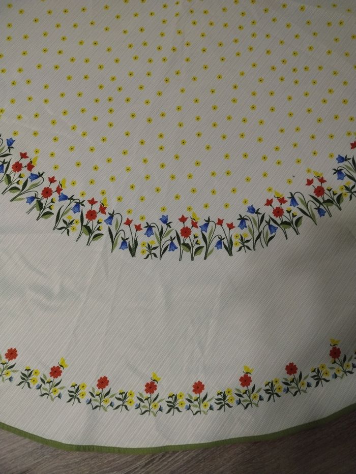 Nappe ronde vintage - photo numéro 3