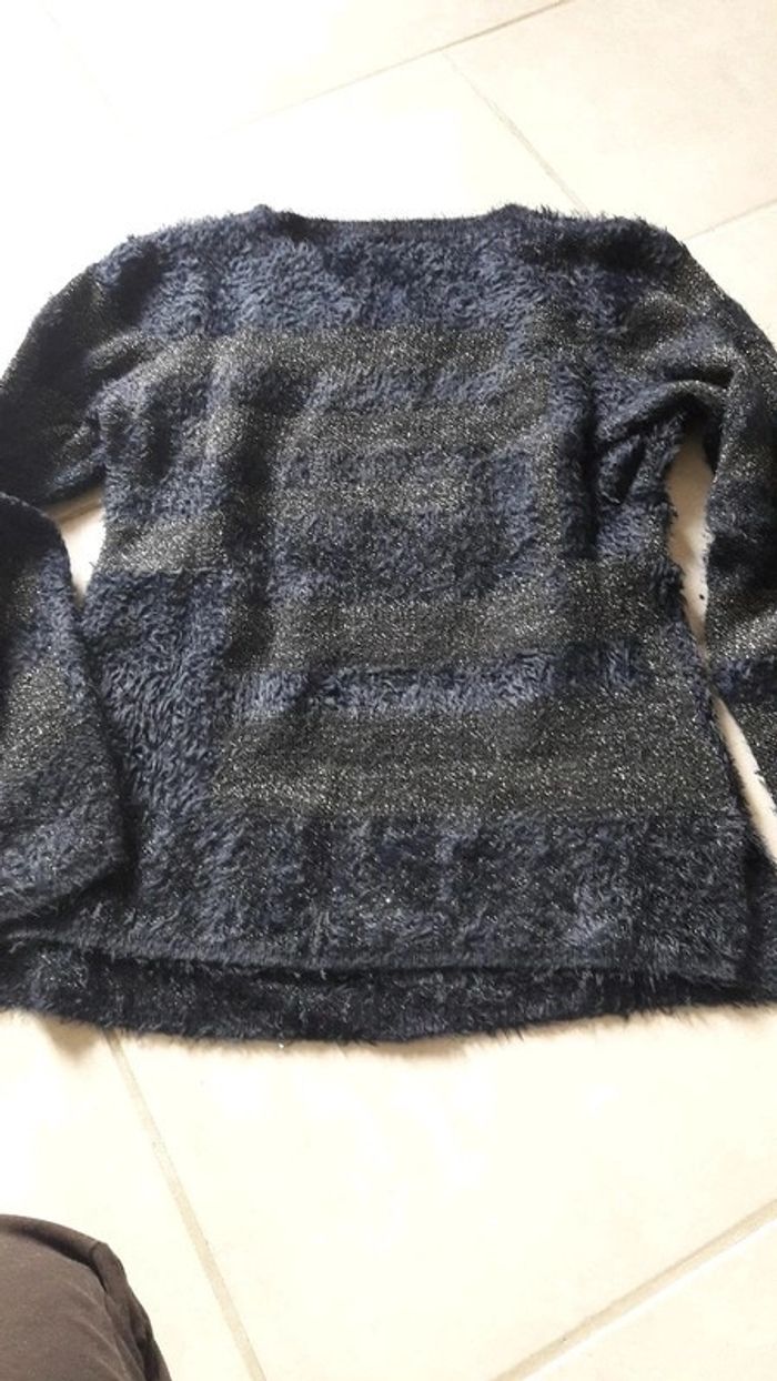 Pull fantaisi 42/44 Influx marine et argenté - photo numéro 4