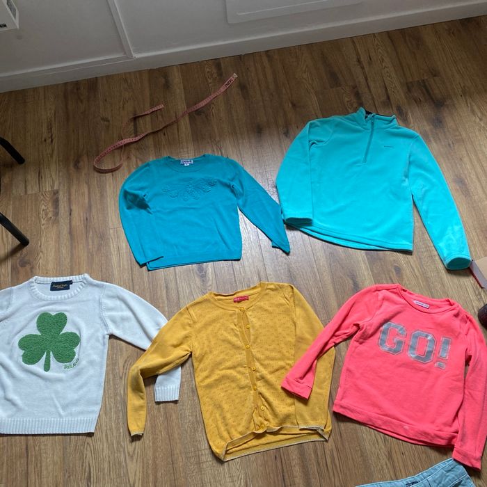 Lot de pull 8 ans