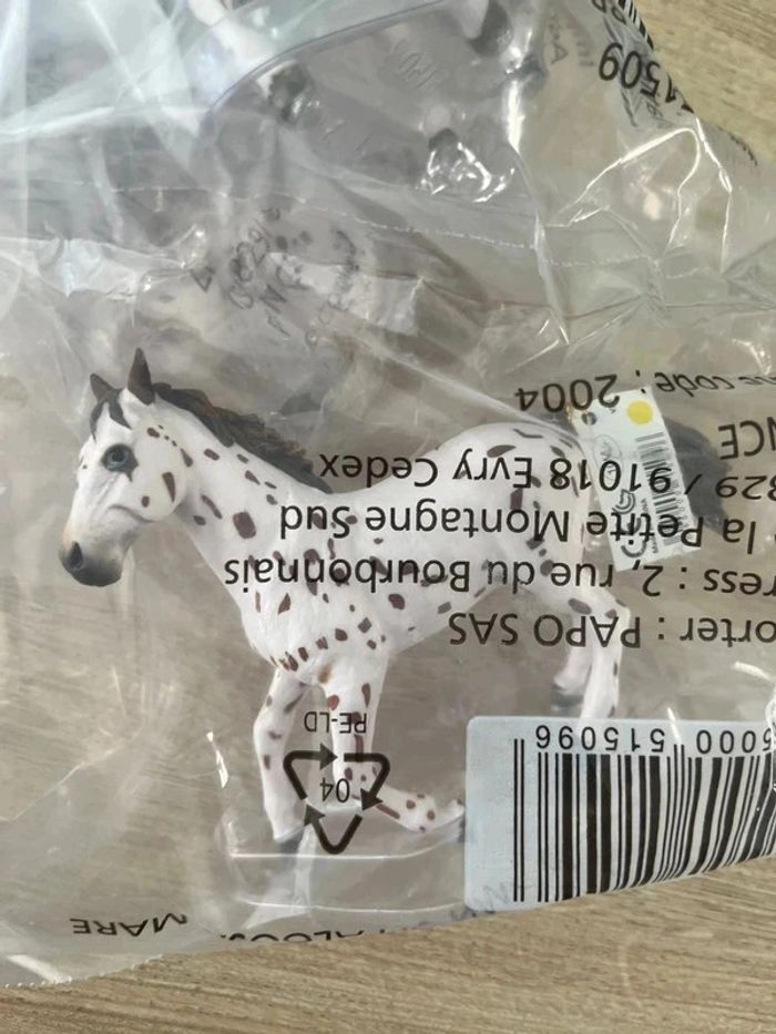 Figurine papo cheval jument appaloosa neuf sous blister  Prix neuf boutique 10,99€