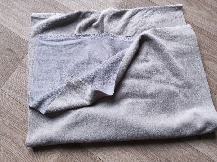 Coupon 50cmx155cm bambou gris