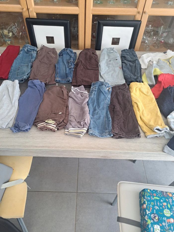 Gros lot garcon 12 mois (57 vetements) - photo numéro 3