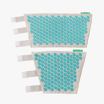 Bioloka Champ de fleurs Jambes Naturel / Turquoise NEUF