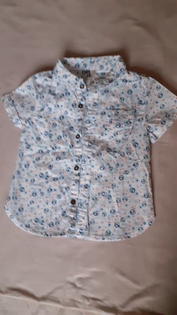 Chemise garçon 9 mois