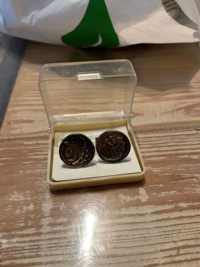 Bouton  de  manchettes  vintage - photo numéro 2