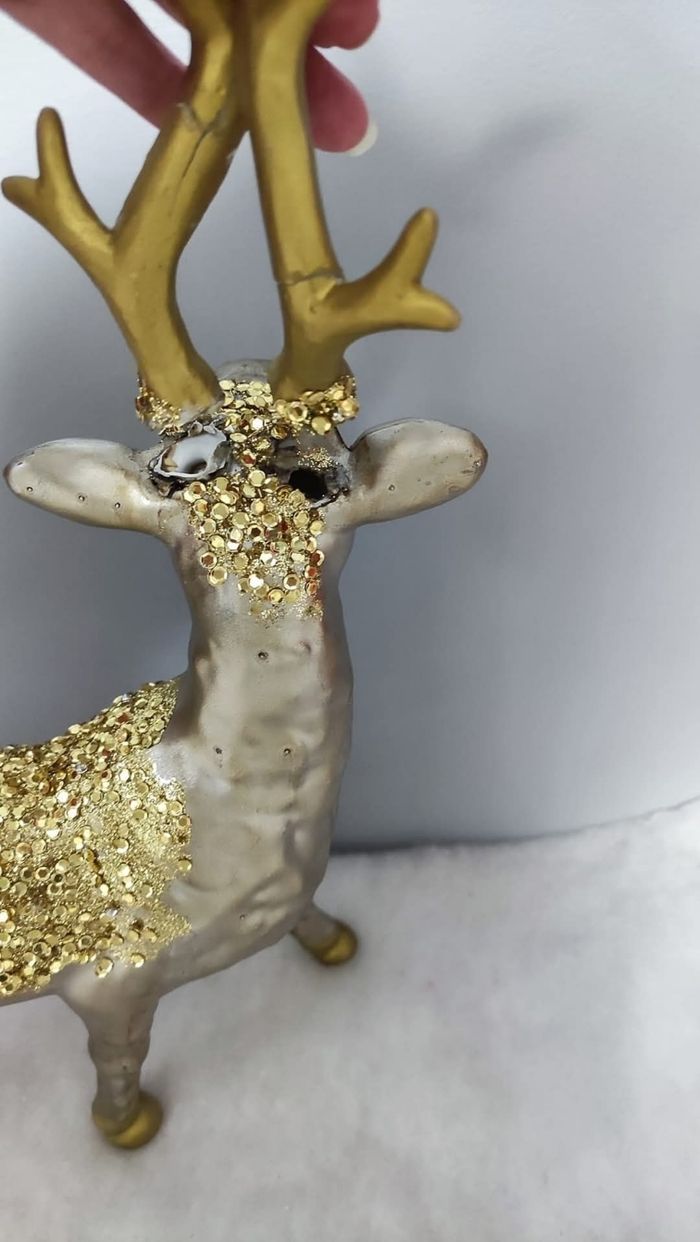 Décoration cerf de Noël - photo numéro 4