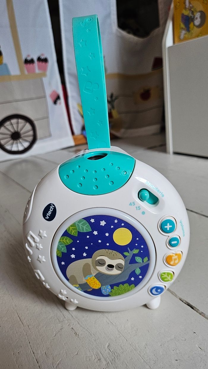 Veilleuse Vtech Blanche Paresseux - photo numéro 2