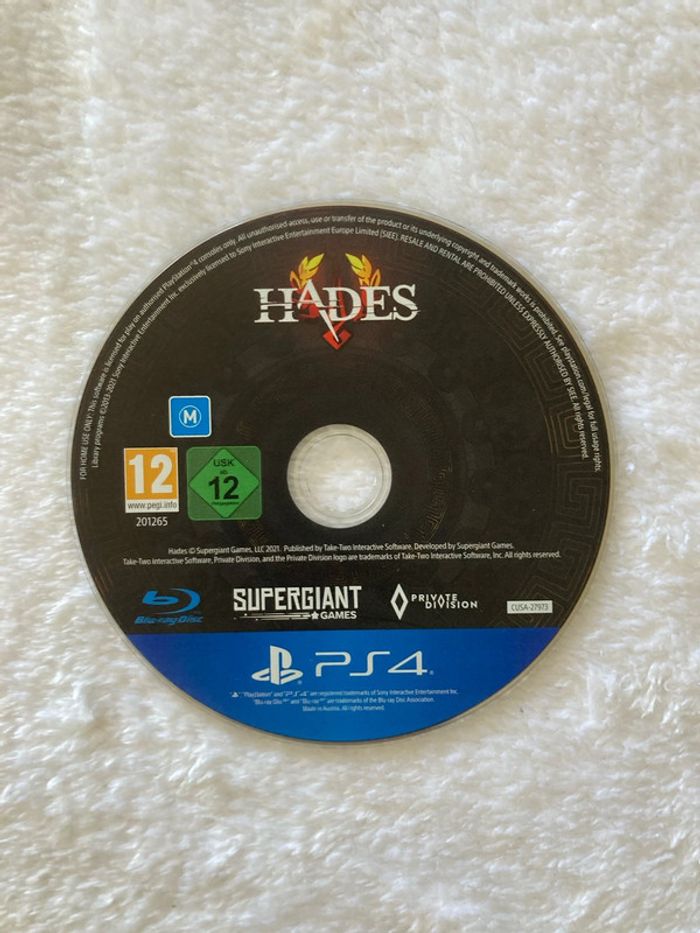 Jeu PS4 / PS5 Hades - photo numéro 3