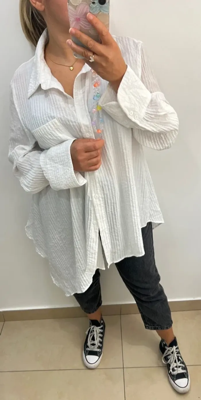Chemise surdimensionné Zara - photo numéro 7