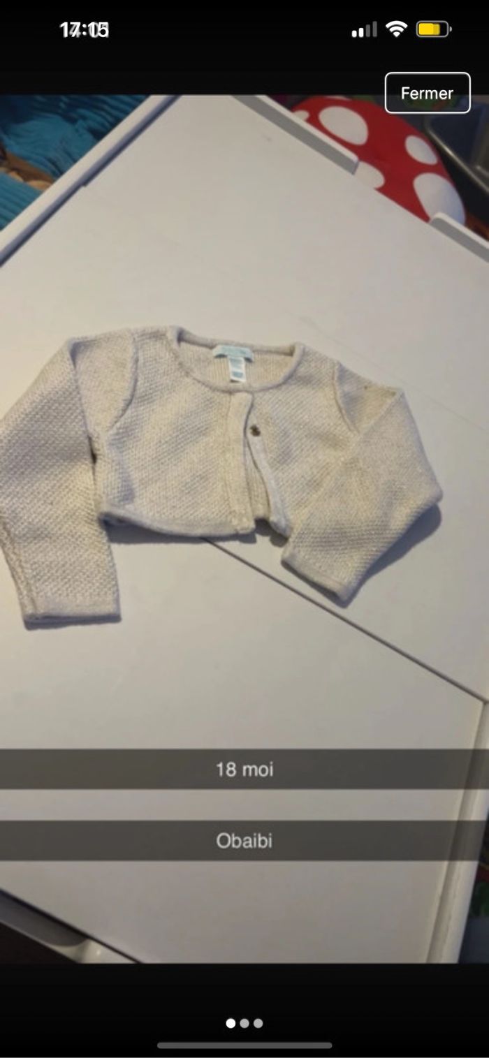 Lot de 3 gilet fille - photo numéro 3