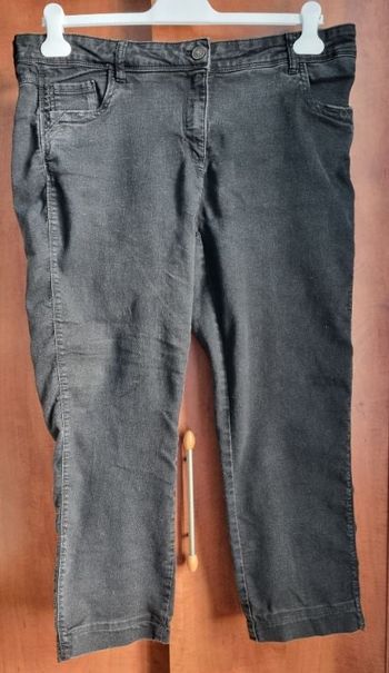 Pantacourt noir skinny