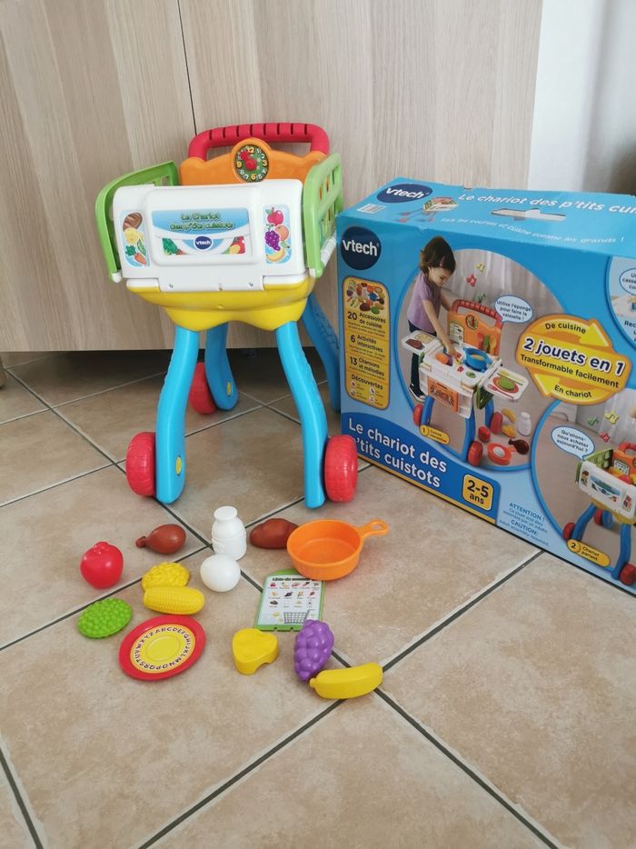Vtech le chariot des p'tits cuistots - photo numéro 2