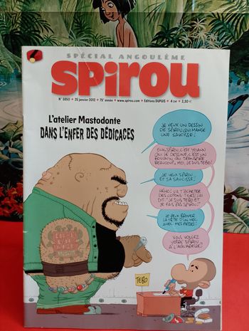 Spirou magazine, n° 3850, 2012