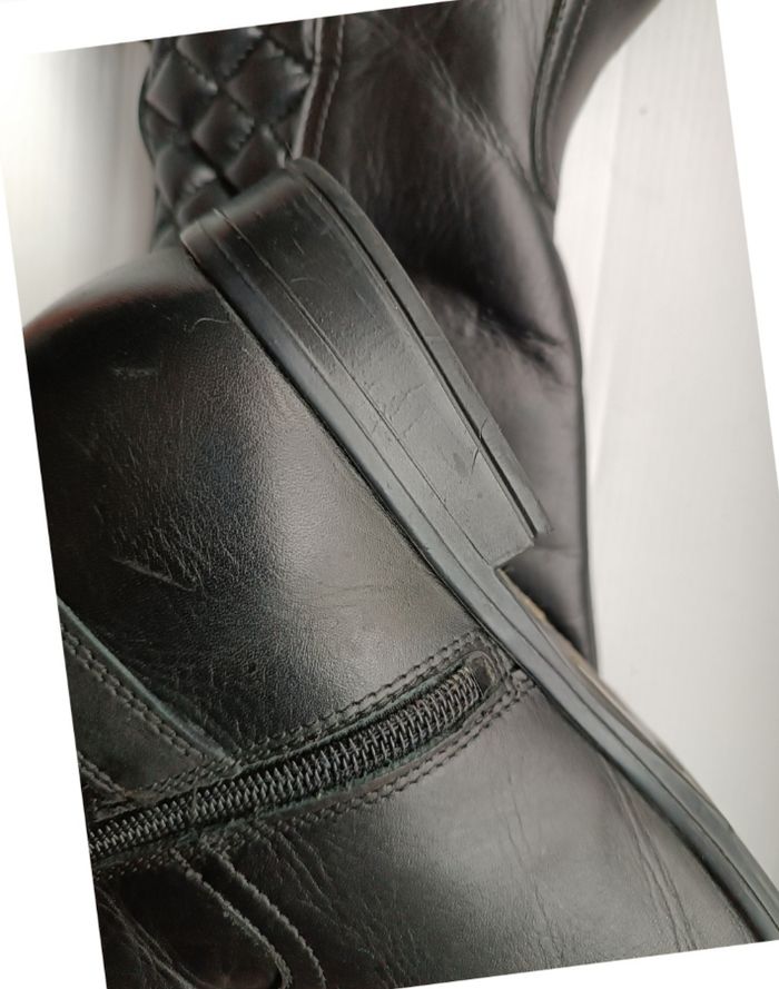 Bottes en cuir taille 39 - photo numéro 7