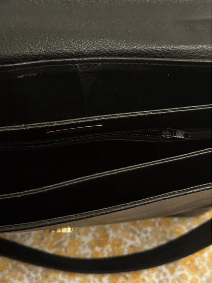 Sac pourchet cuir vintage année 80 - photo numéro 16