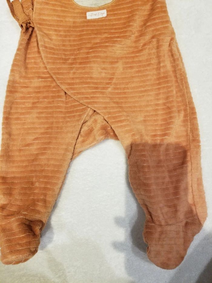 Lot de 2 pyjamas dors-bien en velours - mixte - Collection actuelle First Days - photo numéro 6