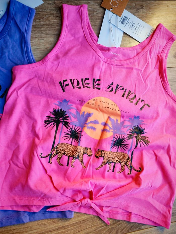 Lot de deux tee shirts name it 11_12 ans - photo numéro 3