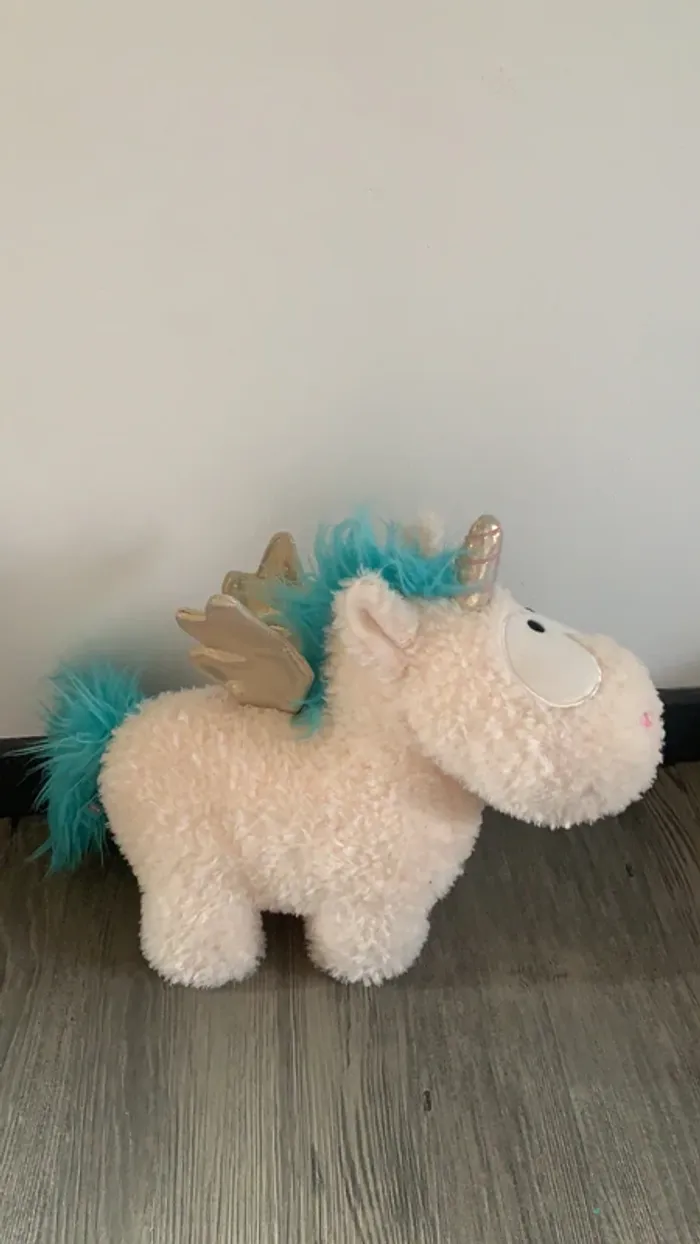 Peluche licorne - photo numéro 2