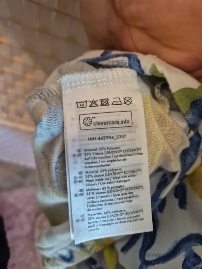 💕Jolie Robe d'été femme T38 /40(M) Esmara - Imprimé citrons💕 - photo numéro 11