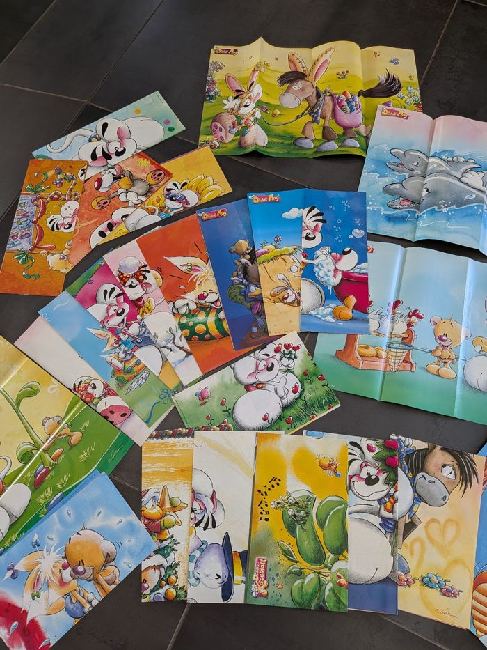 Lot 24 posters Diddl neufs – Diddl Mag / Diddl Käseblatt - photo numéro 3