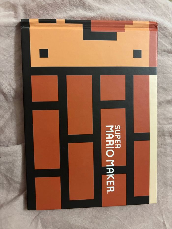 Livre du jeu de wii mario maker