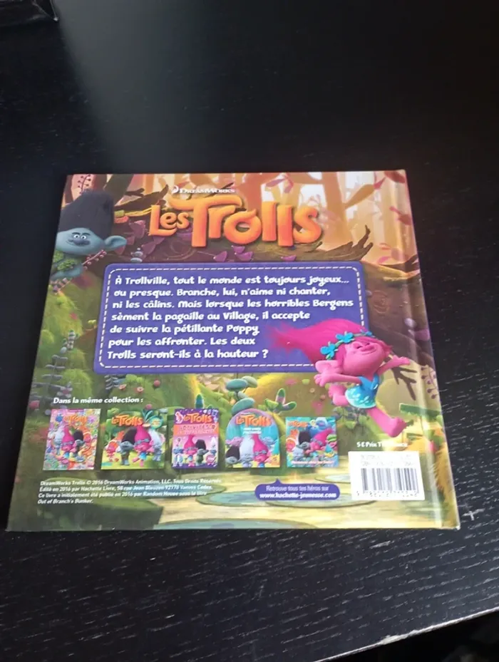 Livre les trolls le voyage de branche et poppy - photo numéro 2