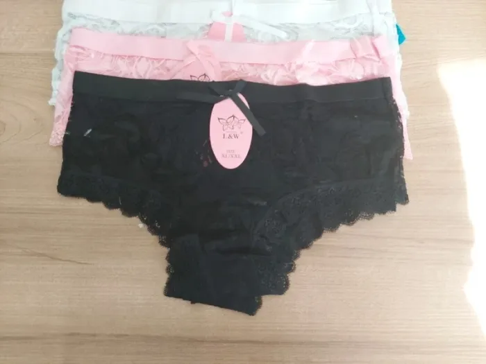 Lot  8 culotte shorty femme taille XXL style dentelle neuf - photo numéro 2