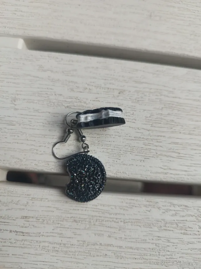 Boucle d'oreille Oreo - photo numéro 6