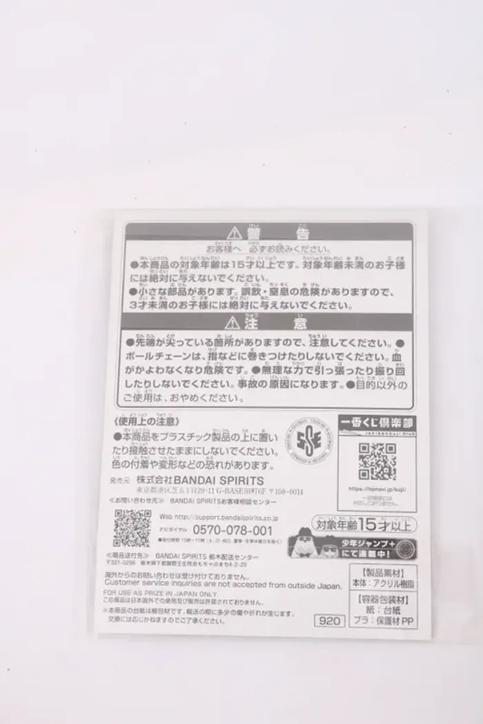 Ichiban Kuji Spy x Family G Award Acrylic Charm Yor Forger - photo numéro 2