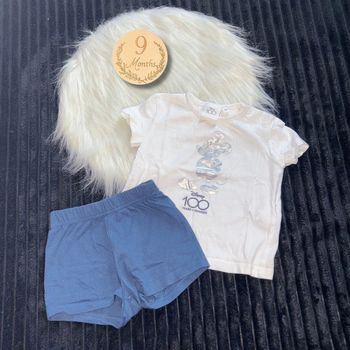 Ensemble pyjama short Mickey 9 mois