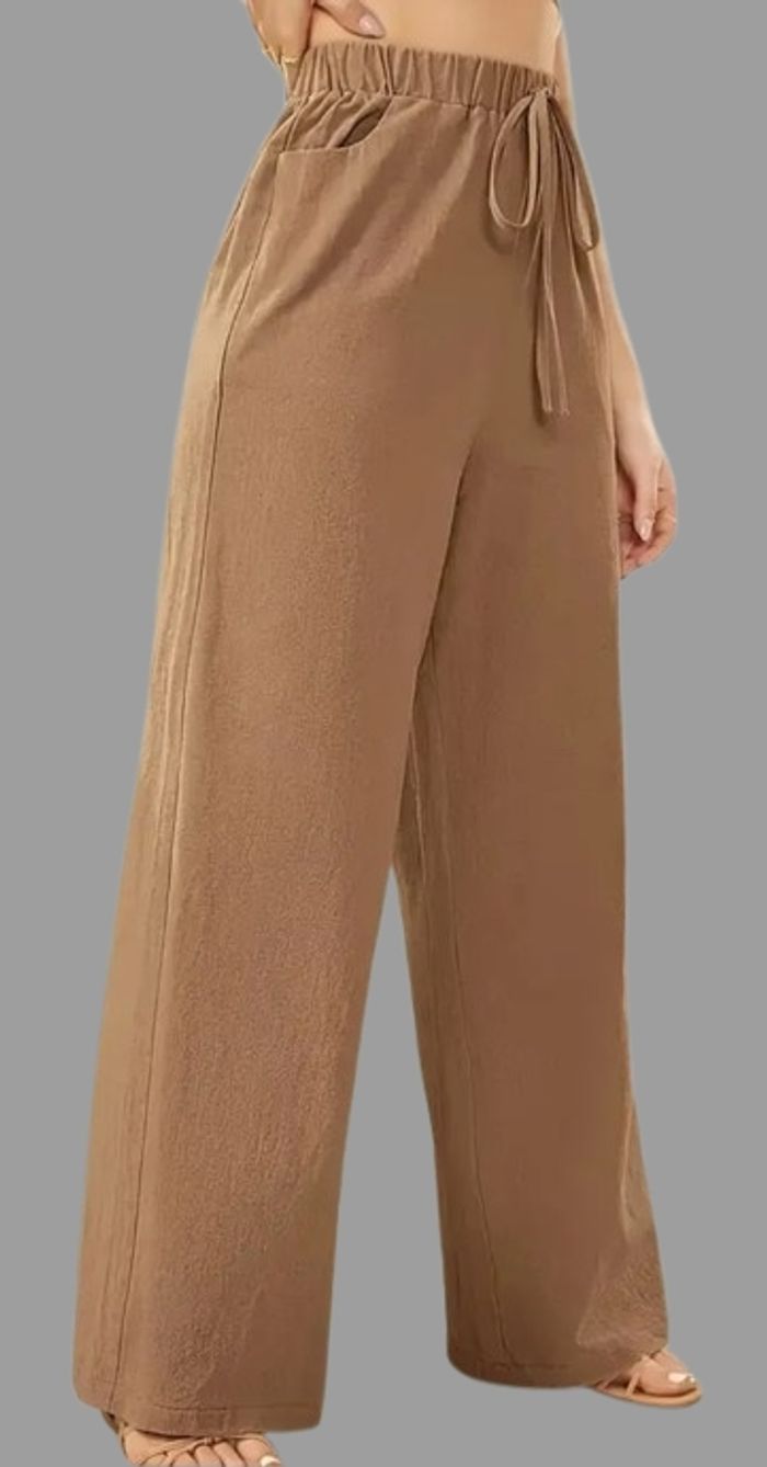 Pantalon maron xl pour femme