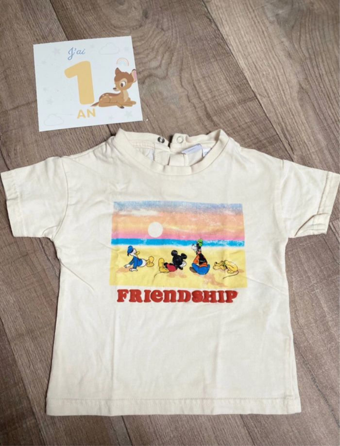 T-shirt disney mickey 12 mois