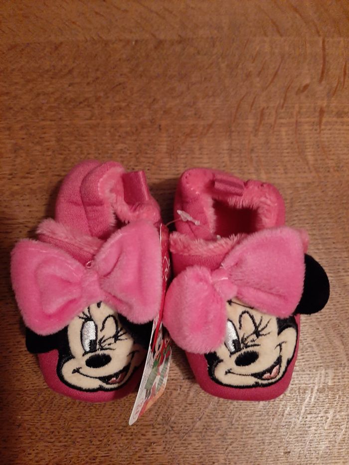 coffret chaussons antidérapants Minnie Disney