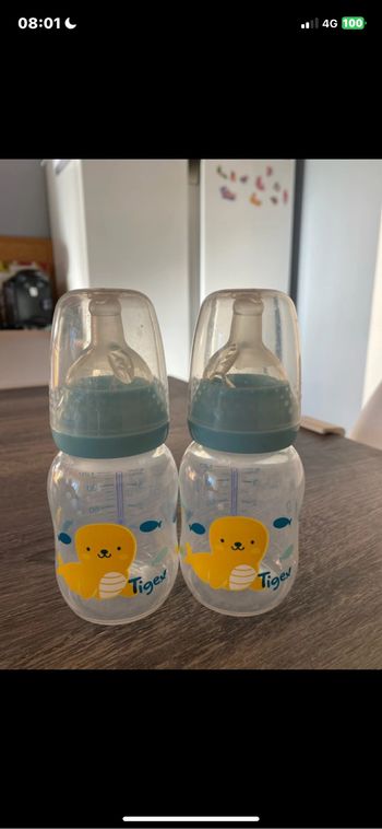 2 biberons 120ML
