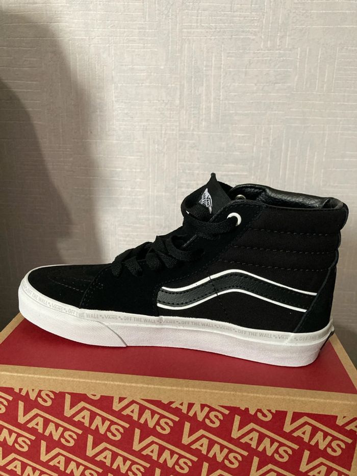Vans Sk8-Hi noir lunar rock 36 - photo numéro 3