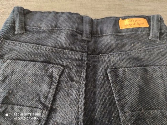 Pantalon velours Zara 3-6 mois - photo numéro 5