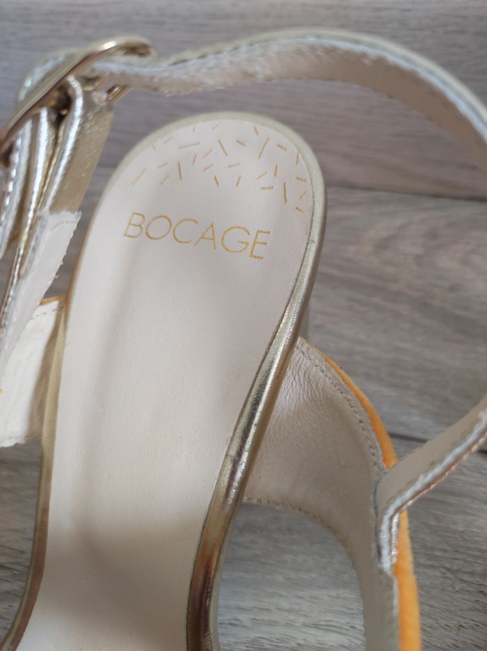 Sandales colorées pt 37 Bocage - photo numéro 3