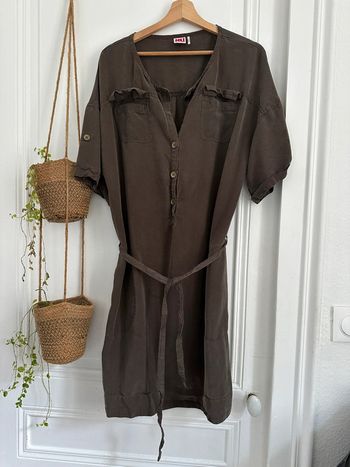 Très belle robe Dorotennis 44 en tencel