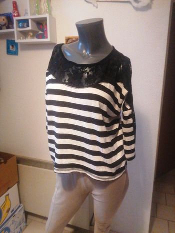 Haut manche longue taille m