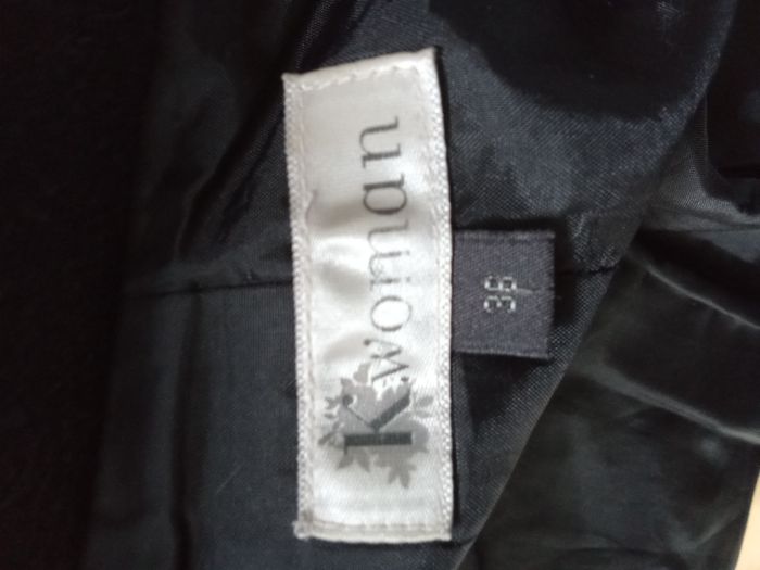 Manteau noire femme taille 38 ou M Kiabi, mi long - photo numéro 5
