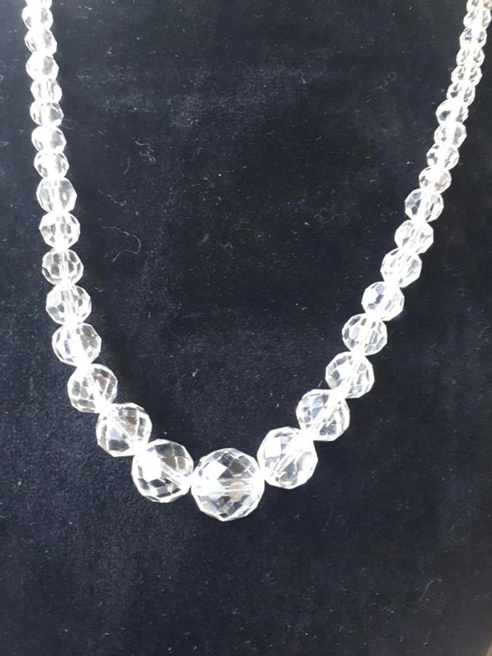 Magnifique collier cristal