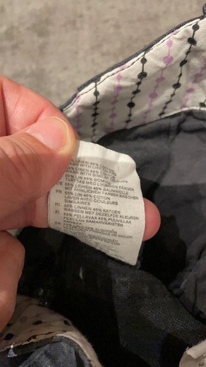 Pantalon lin coton h et m - photo numéro 6