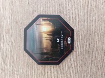 Carte à collectionner Star Wars Leclerc n°42 Coruscant