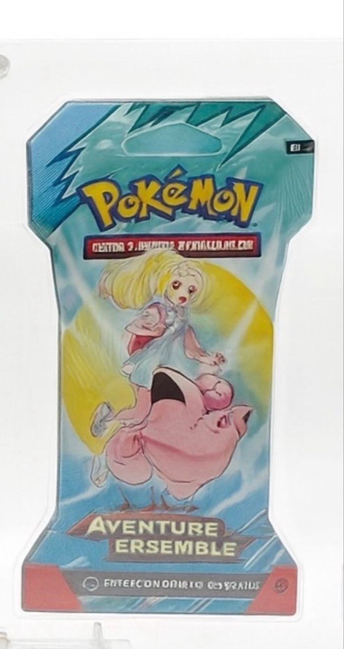 Cadre Plexiglass Haut de Gamme + Artset Pokémon EV09 - Aventures Ensemble - photo numéro 4