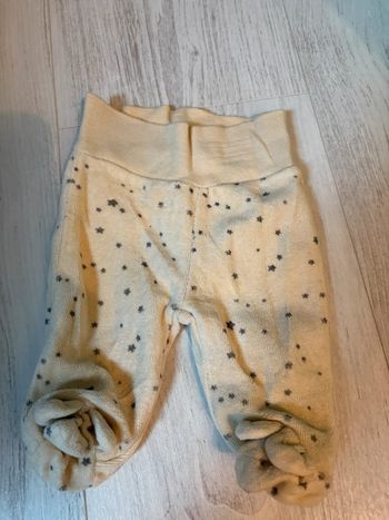 Legging crème étoile