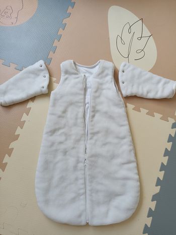 Gigoteuse jusqu'à 6 mois hiver avec manches