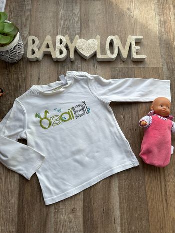 - Haut ML Obaibi          - 23 mois  - bon état, tache à la manche